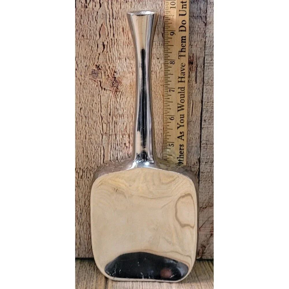 Chrome Vase / Candle Holder